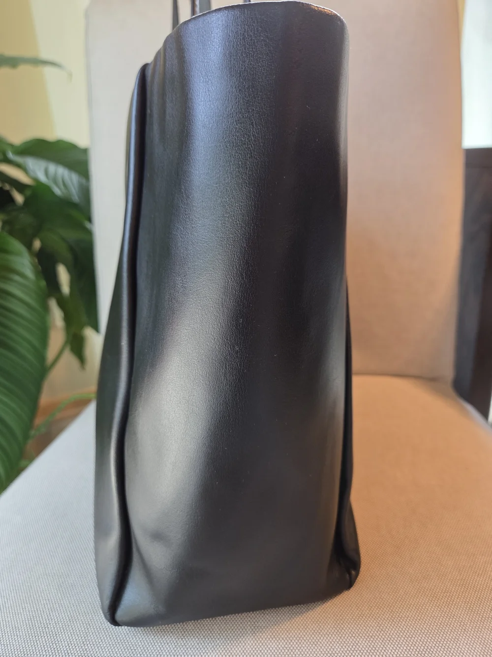 Kate Spade Black Leather Camden Way Lenora Tote Bag Minimalist Work Corporate